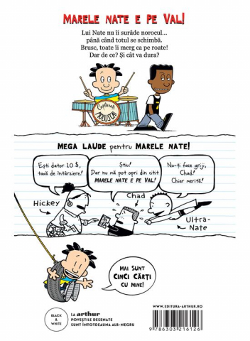 Marele Nate.  6. Nate E Pe Val, Lincoln Peirce - Editura Art [1]