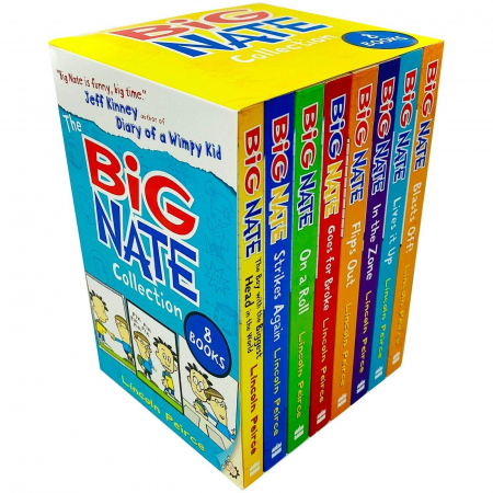 12-14 ani - Marele Nate Boxset Colectie 8 Carti, Lincoln Peirce - Editura HarperCollins