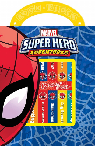 Grupe de varsta - Marvel Spiderman Super Hero Adventures My First Library Board Book Block 12 Book Set Includes Characters From Avengers Endgame, - Editura Phoenix International Publications