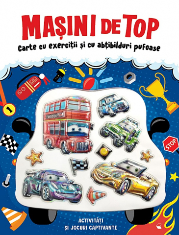 Atlase si Dictionare - Masini De Top, - Editura Kreativ