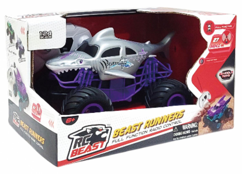 MASINUTA TELE.BIG FOOT 1/24,19CM,DIV CUL [4]