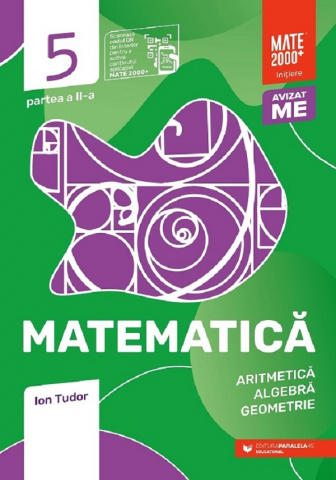 Carti - Mate Initiere. Cls. V. Partea Ii. 2024-2025, Ion Tudor - Editura Paralela 45