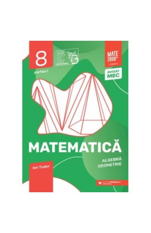 Edituri - Mate Initiere. Cls. Viii. Partea I. 2026-2027, Ion Tudor - Editura Paralela 45