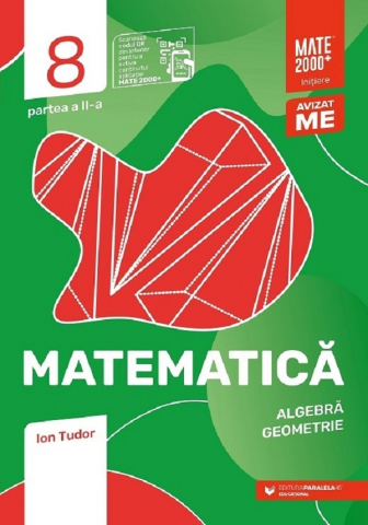Carti - Mate Initiere. Cls. Viii. Partea Ii. 2024-2025, Ion Tudor - Editura Paralela 45