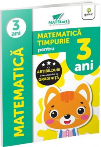 Carti - Matematica Timpurie Pentru 3 Ani,  - Editura Gama