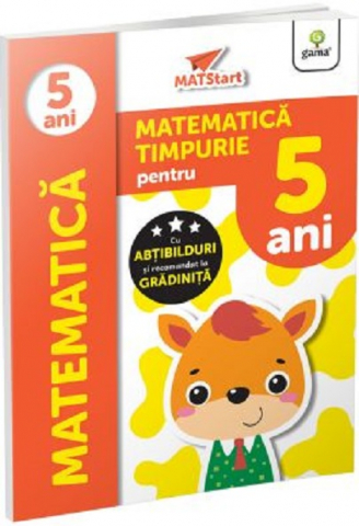Carti - Matematica Timpurie Pentru 5 Ani,  - Editura Gama