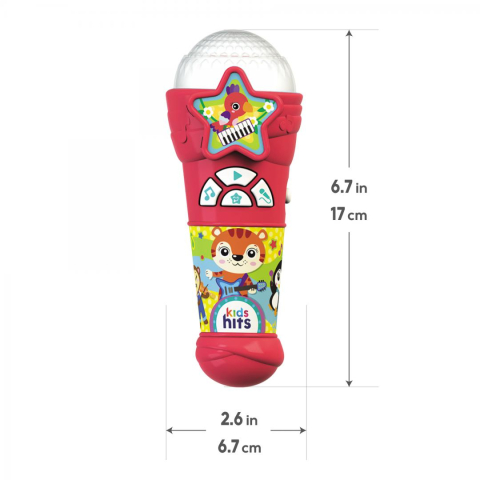 Jucarii bebelusi si prescolari - MICROFON CU LUMINI SI SUNETE