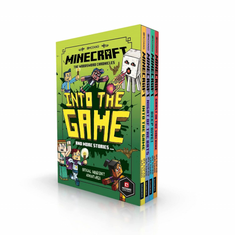 Carti - Minecraft Into The Game The Woodsword Chronicles Collection 4 Books Set,Mojang Ab - Editura Egmont