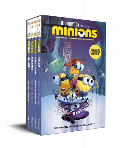 Grupe de varsta - Minions 1-4 Boxed Set: Banana! / Evil Panic / Viva Le Boss! / Paella!,Stephane Lapuss  - Editura Titan Books