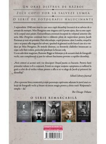 Miss Peregrine 2> Orasul Pustiu, Ransom Riggs - Editura Art [1]