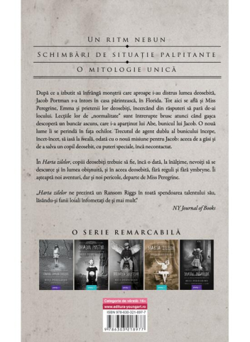 Miss Peregrine 4> Harta Zilelor, Ransom Riggs - Editura Art [1]