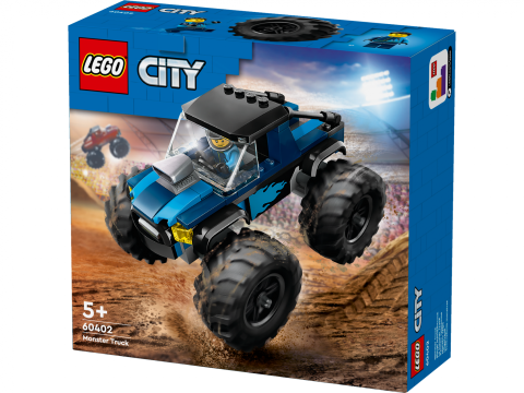 MONSTER TRUCK ALBASTRU, LEGO 60402 [4]