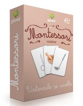 6-8 ani - Montessori. Vocabular: Ustensile Si Unelte,  - Editura Gama