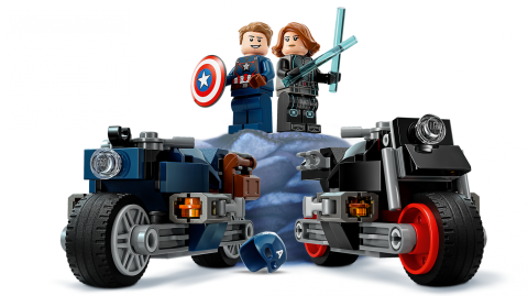 MOTO.BLACK WIDOW&C. AMERICA, LEGO 76260 [1]