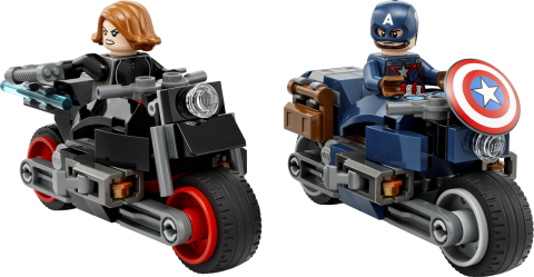 MOTO.BLACK WIDOW&C. AMERICA, LEGO 76260 [3]