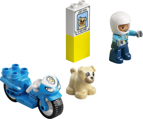 MOTOCICLETA DE POLITIE, LEGO 10967 [4]