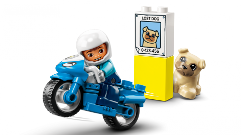 MOTOCICLETA DE POLITIE, LEGO 10967 [2]