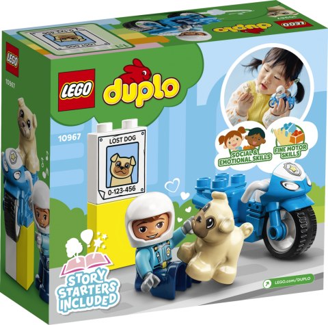 Jucarii - MOTOCICLETA DE POLITIE, LEGO 10967
