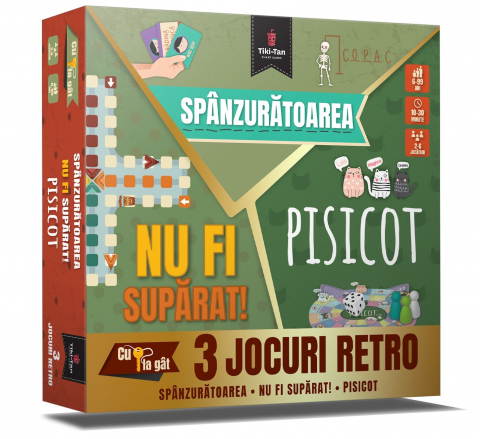 Nu Fi Supărat! • Pisicot • Spânzurătoarea,  - Editura Tiki-Tan