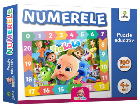 Carti - Numerele/Puzzle Educativ,  - Editura Gama