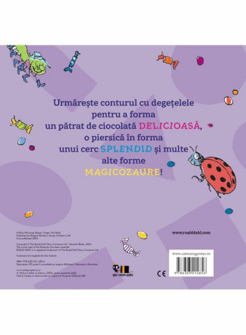 O Carte Magicozaura. Forme. Urmareste Conturul!, Roald Dahl - Editura Art [1]