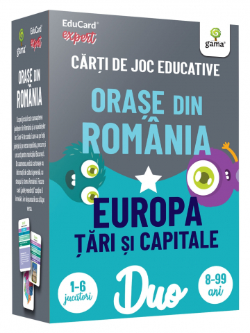 Carti - Orase Din Romania - Europa: Tari Si Capitale,  - Editura Gama
