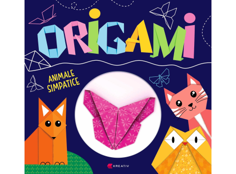 Grupe de varsta - Origami- Animale Simpatice,  - Editura Kreativ