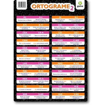 Edituri - Ortograme 2 A4,  - Editura Gama