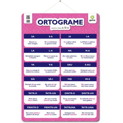 Edituri - Ortograme Pentru Clasa A Ii-A,  - Editura Gama