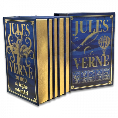 Grupe de varsta - Pachet 5 Vol. Jules Verne (Editii De Colectie), Jules Vernes - Editura DPH