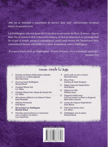 Paddington #2:  Noi Aventuri Cu Paddington, Michael Bond - Editura Art [1]