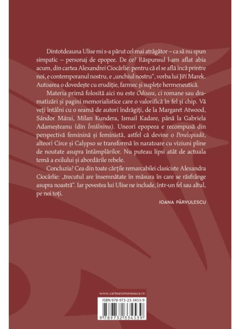 Pe Urmele Lui Ulise, Alexandra Ciocârlie - Editura Art [1]