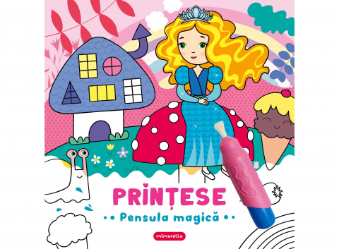 Carti de colorat - Pensula Magica - Printese, - Editura Mimorello