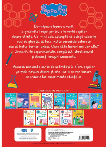 Peppa Pig: Invata Cu Peppa!   Primele Experimente , Mark Baker, Neville Astley - Editura Art [1]