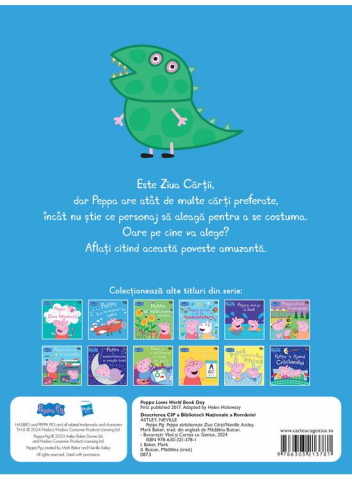 Peppa Pig:  Peppa Sarbatoreste Ziua Cartii, Neville Astley, Mark Baker - Editura Art [1]