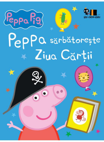 Edituri - Peppa Pig:  Peppa Sarbatoreste Ziua Cartii, Neville Astley, Mark Baker - Editura Art