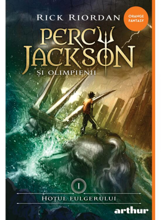 Carti - Percy Jackson 1: Hotul Fulgerului, Rick Riordan - Editura Art