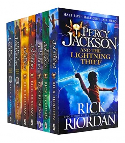 Grupe de varsta - Percy Jackson Collection-7 Books Set By Rick Riordan,Rick Riordan - Editura Puffin