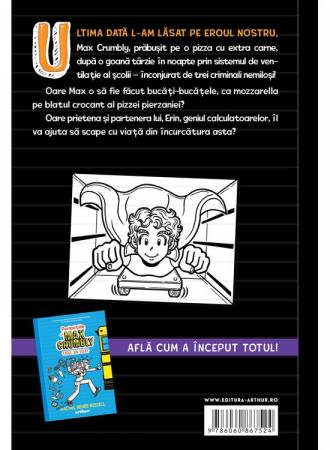 Peripetiile Lui Max Crumbly #2. Haos La Gimnaziu , Rachel Renée Russell - Editura Art [1]