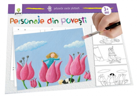 3-5 ani - Personaje Din Povesti,  - Editura Gama