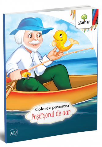 Carti de colorat - Pestisorul De Aur,  - Editura Gama