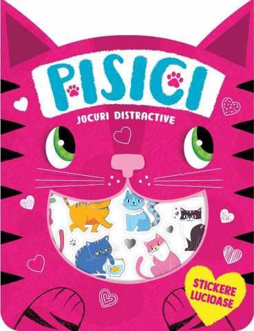 Carti - Pisici - Jocuri Distractive, - Editura Kreativ