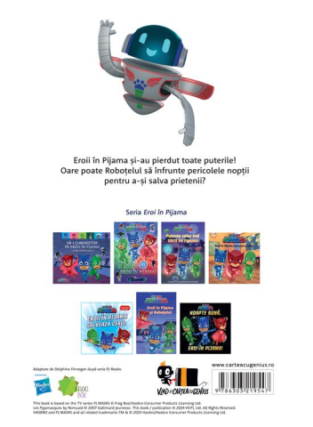 Pjmasks: Eroii In Pijama Si Robotelul,  - Editura Art [1]