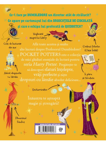 Pocket Potters. Ghiduri Pentru Seria Harry Potter De J.K. Rowlling: Profesorul Dumbledore, J.K. Rowling - Editura Art [1]