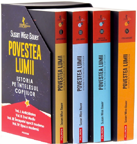 Manuale si auxiliare scolare - Povestea Lumii - Set 4 Volume, Susan Wise Bauer - Editura Polirom