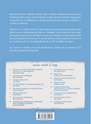 Povestea Unei Pescaruse Si A Motanului Care A Invatat-O Sa Zboare, Luis Sepúlveda - Editura Art [1]