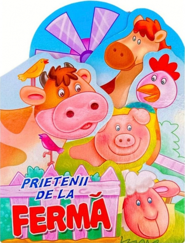 Carti de colorat - Prietenii De La Ferma, - Editura Flamingo