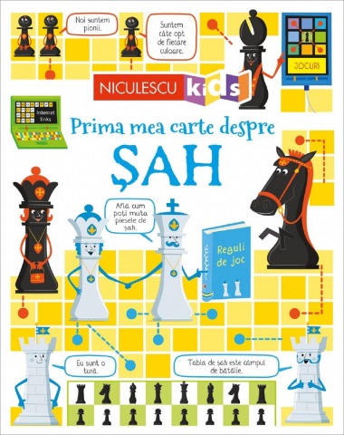 Carti - Prima Mea Carte Despre Sah, Katie Daynes - Editura Niculescu
