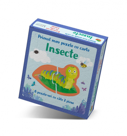 Univers Enciclopedic - Primul Meu Puzzle Cu Carte. Insecte, Usborne Books - Editura Univers Enciclopedic