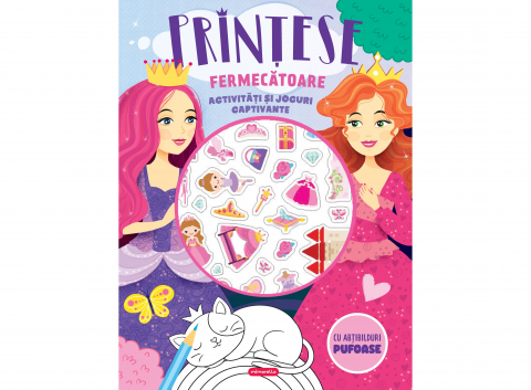 3-5 ani - Prinţese Fermecătoare - Activități Și Jocuri Captivante, - Editura Mimorello